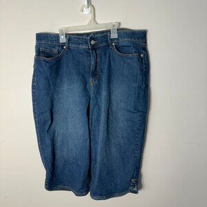 COPY - EUC Gloria Vanderbilt Womens Slimming Denim Jeans Capris Pants 18 Skimmer